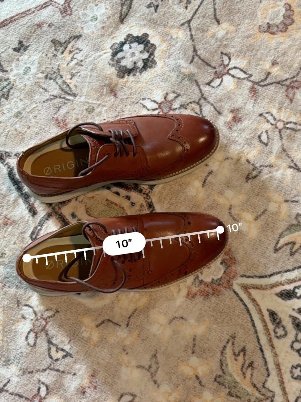 Cole Haan Men's Wingtip Oxford in Brown